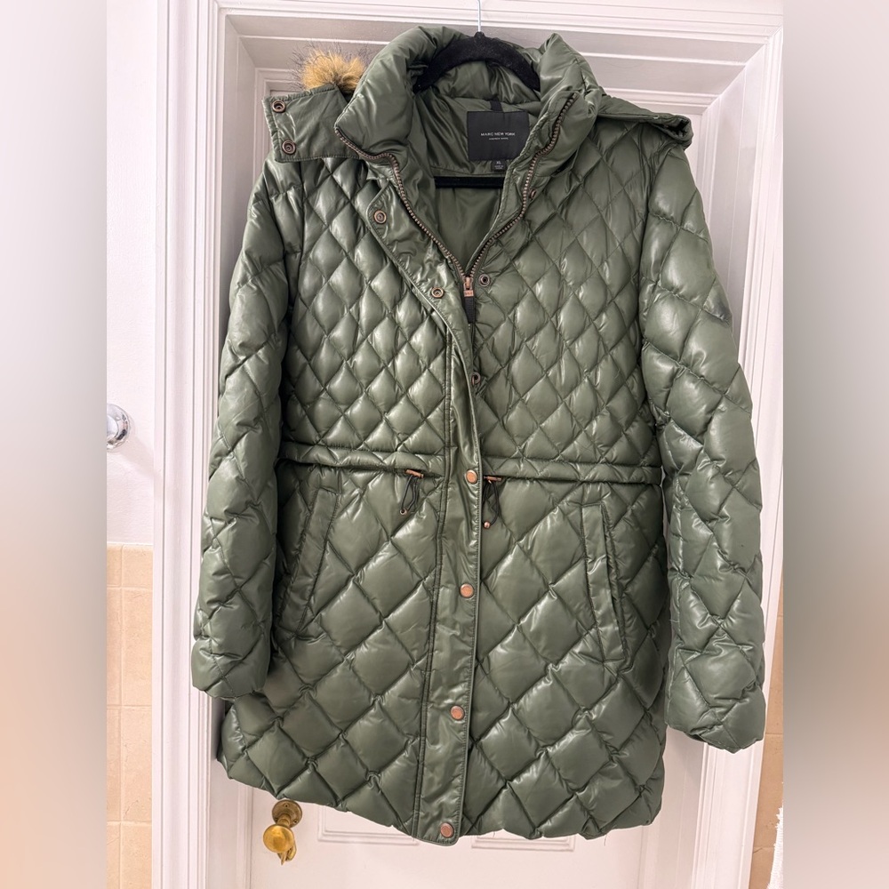 Marc New York down quilted jacket size XL